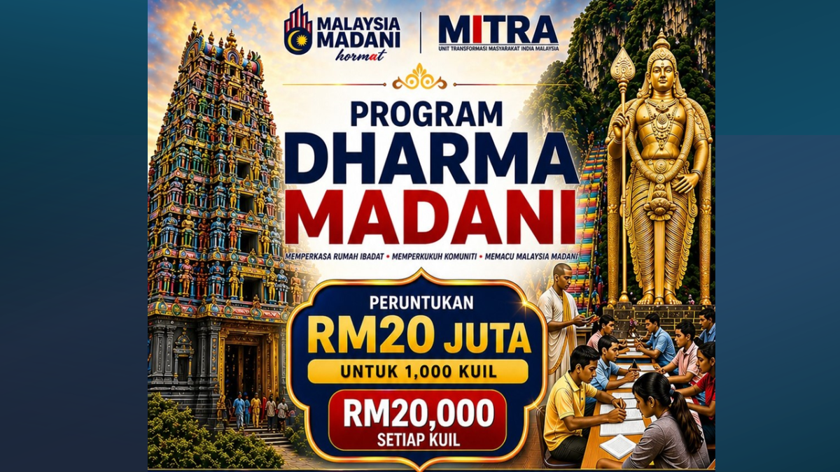 MITRA’S RM20 million allocation for Hindu Temples : Mixed reactions!