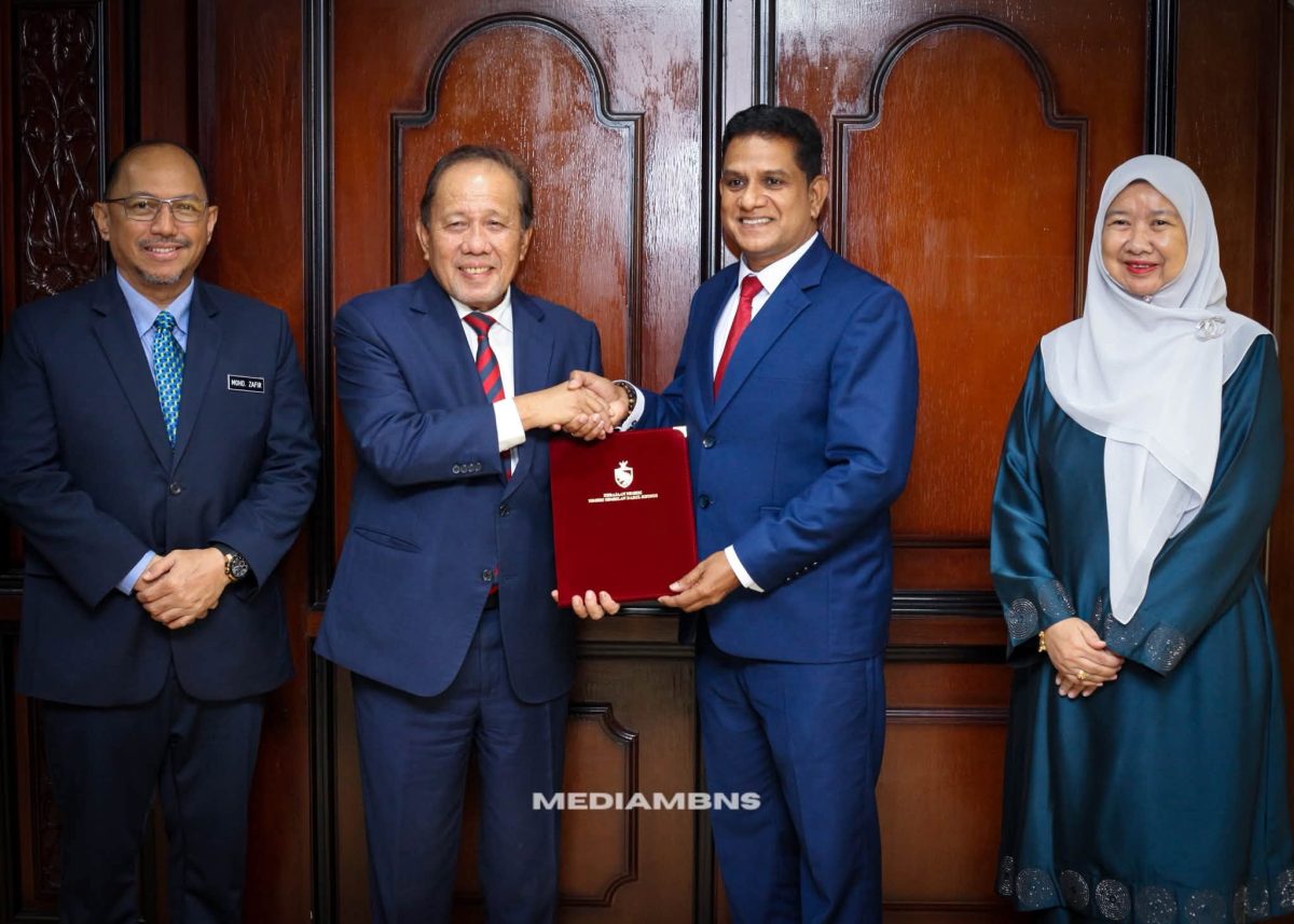 Dato’ VS Mohan, newly appointed Special Advisor for Indian Affairs to Negeri MB, vows to work for the advancement of the Indian community